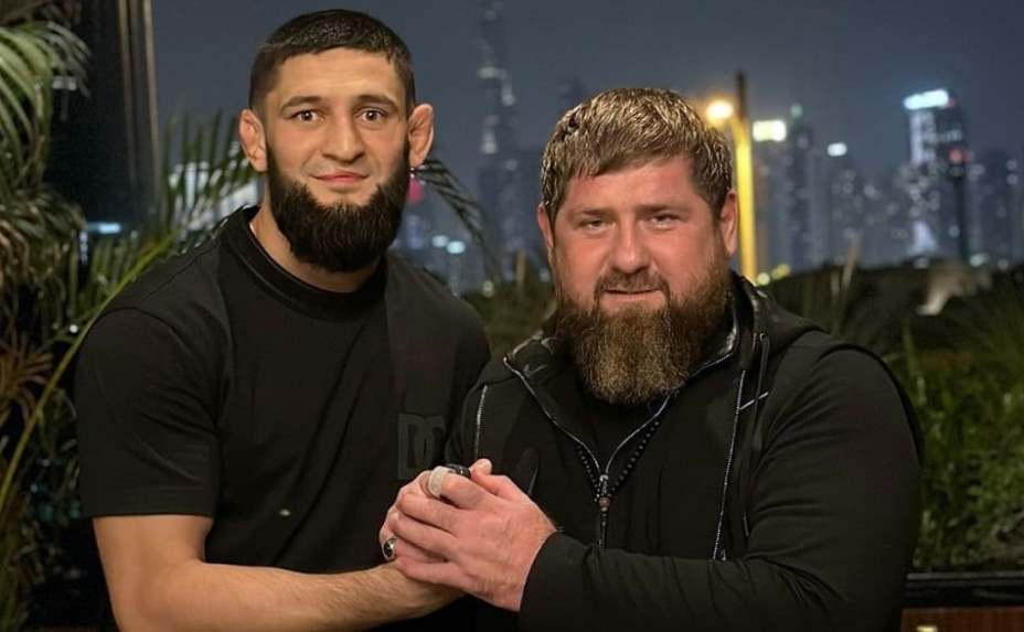 Хамзат Чимаев и Рамзан Кадыров