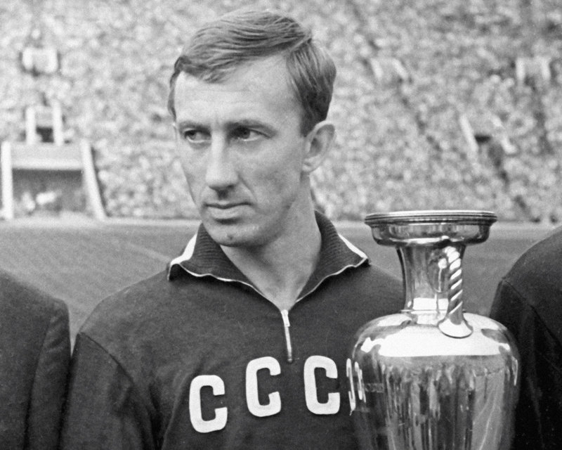 Капитан сборной СССР Игорь Нетто