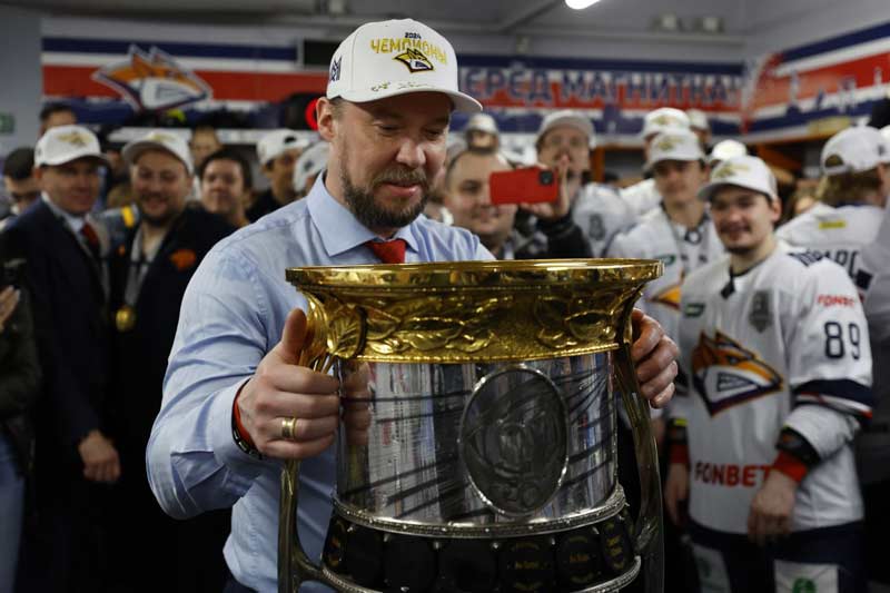 К назначению генеральным менеджером «Металлурга» близок бывший форвард Сергей Мозякин. Фото: metallurg.ru