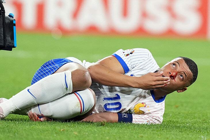 Мбаппе пока так и не забил ни одного гола на Чемпионатах Европы. Источник: espn.com