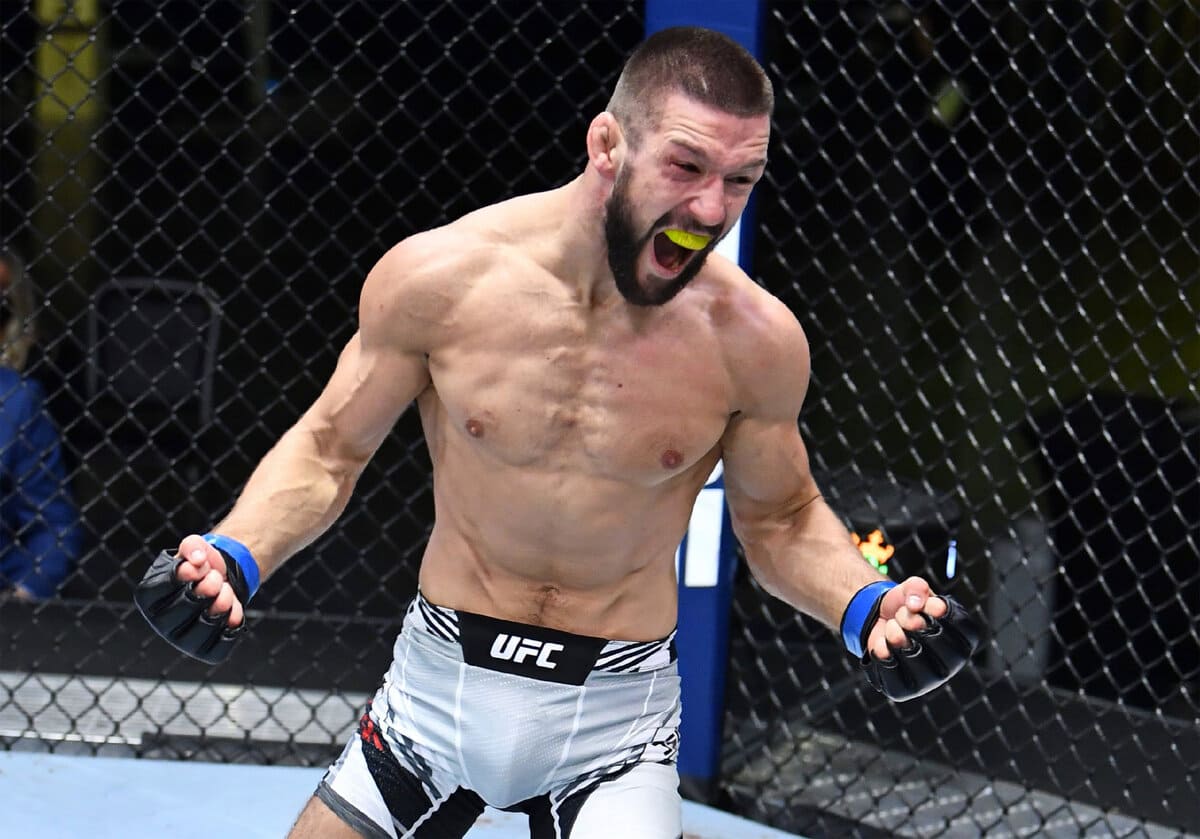 Матеуш Гамрот боец UFC 2024 год