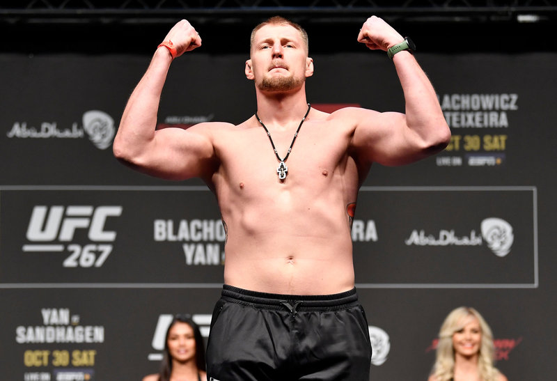 Александр Волков Тыбура перед боем в UFC