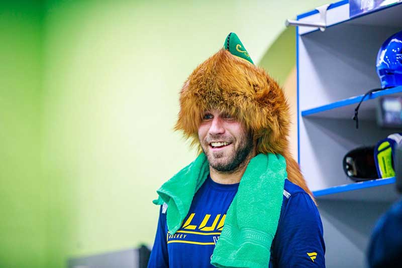 Джошуа Ливо не только лучший бомбардир, но и лучший снайпер сезона. В его активе 26 голов – на два больше, чем у Данилы Аймурзина у «Северстали». Фото: hcsalavat.ru