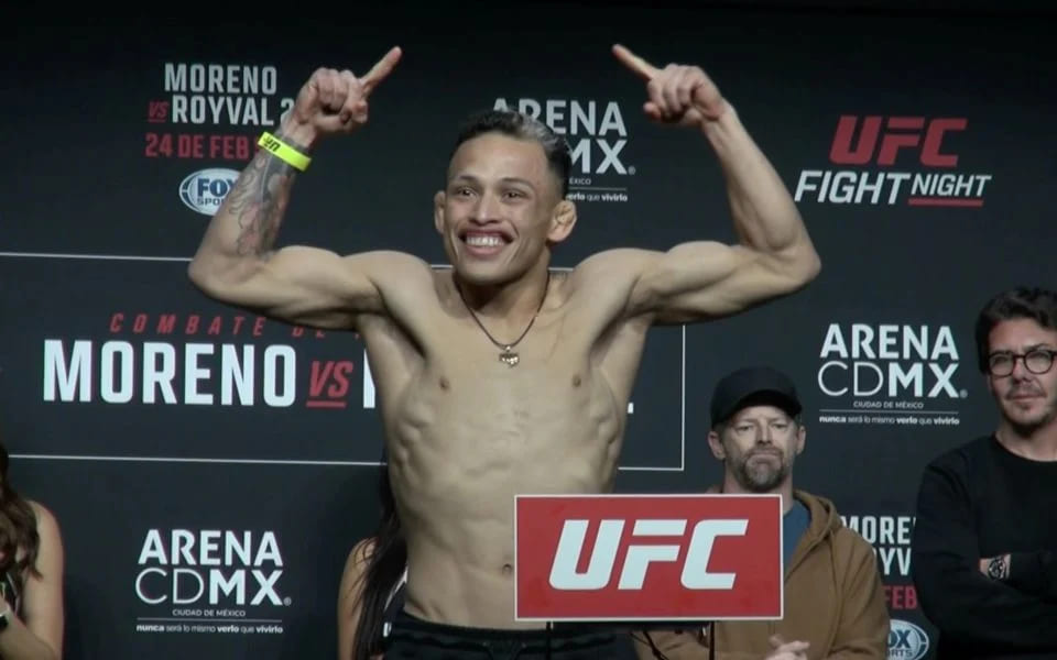 UFC 306 взвешивание