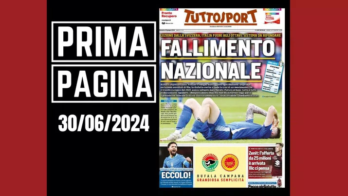 Обложка газеты Tuttosport 
